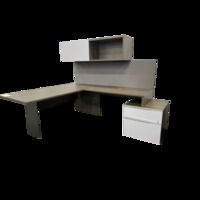 Groupe Lacasse Right Handed L Shaped Private Office - 72"W