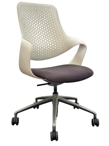 Boss Design Coza Chair (Tyrian Purple/White) - Image 1