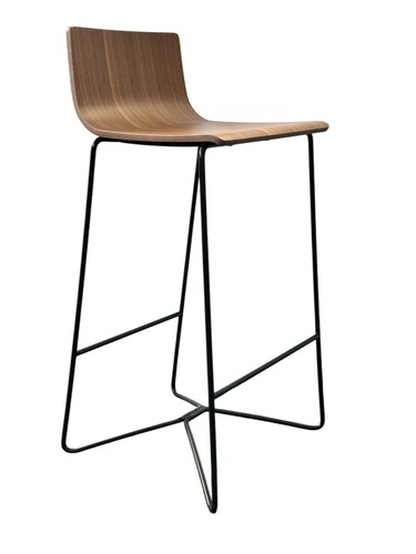 AIS Arcadia Brink Bar Height Stool (Wood Beech) - Image 1
