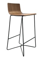 AIS Arcadia Brink Bar Height Stool (Wood Beech)