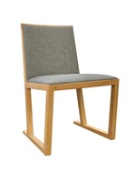 Andreu World Serena Dining Chair (Light Grey/Maple)