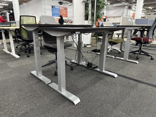 Kimball Footprint Height Adjustable Desk - 47" x 24" - Image 1