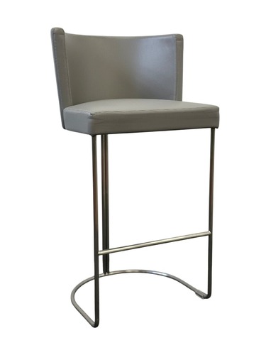 Cumberland LLyod Stool (Grey Leather) - Image 1