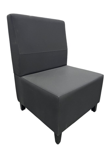 National Fringe 1-Seat Mid Back Chair (Black) - Image 1