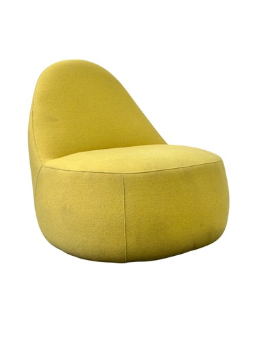 Bernhardt Mitt Lounge Chair (Lime-yellow) - Image 1