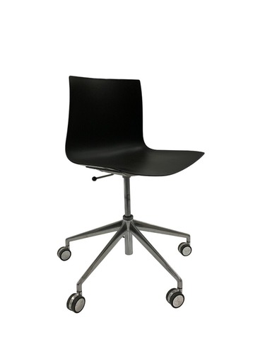 Arper Catifa 46 Armless Conference Chair (Black) - Image 1