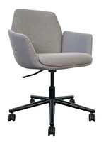 Haworth Poppy Guest Chair with 5-Star Base (Oceanic Paddle/Black)