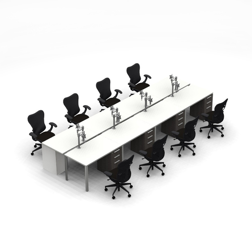 'Canvas' Benching Workstation (WS-8T) - Image 1