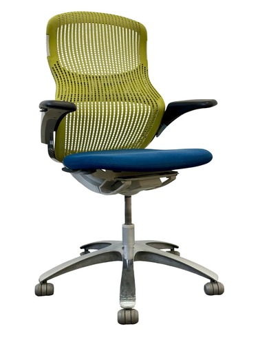 Knoll Generation Task Chair (Lemongrass/Bluemarine) - Image 1