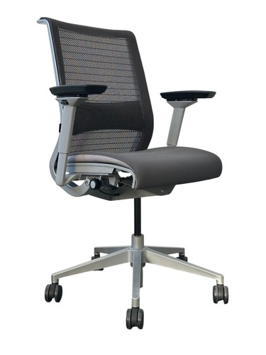 Steelcase Think V1 Task Chair (Graphite/Platinum) - Image 1