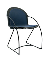 Steelcase Tom Grasman Chair (Black/Blue)