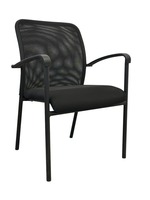 Office To Go Mesh Guest Chair (Black/Black)