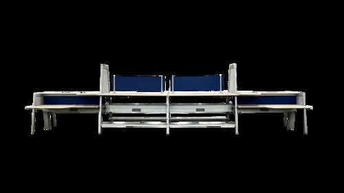 Steelcase Bivi 8-Pack Benching Station - Image 1