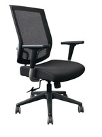 Pre-Owned SitOnIt Focus Task Chair (Black/Black)