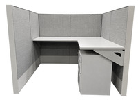 Haworth Compose Cubicle (5'D x 5'W x 50"H)