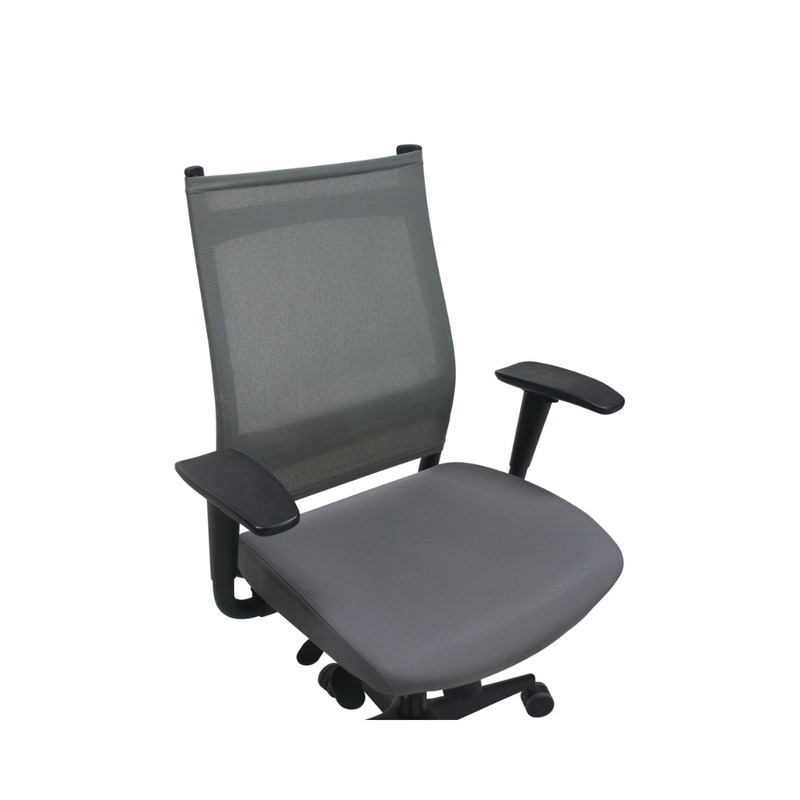 Wit High Back Used Mesh Back Task Chair - Thumbnail 4
