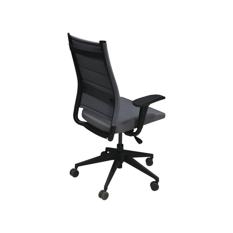 Wit High Back Used Task Chair - Thumbnail 2