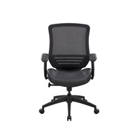 Sterling Plus Size Mesh Back Task Chair with PU Leather Seat