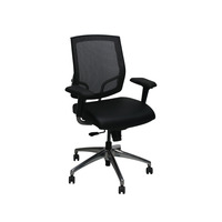 Focus Used Graphite Mesh Back Task Chair w Aluminum Base