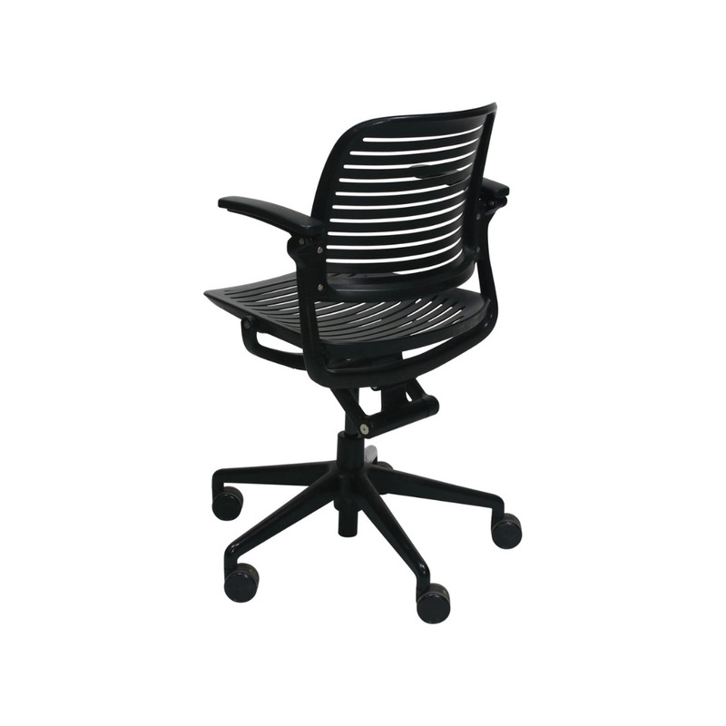 Cachet Swivel Used Mobile Chair with Flip Up Arms - Thumbnail 4