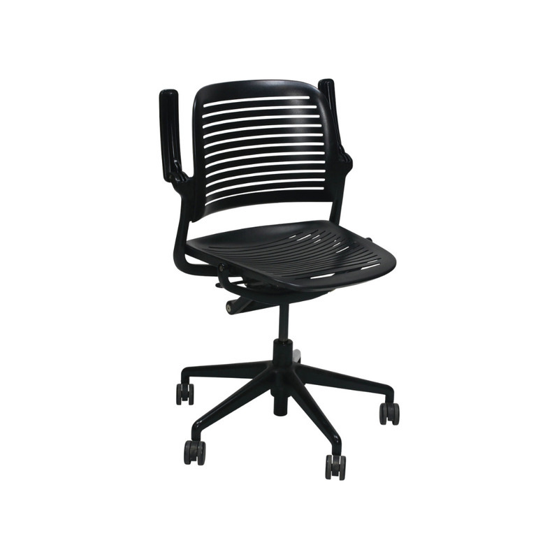 Cachet Swivel Used Mobile Chair with Flip Up Arms - Thumbnail 2