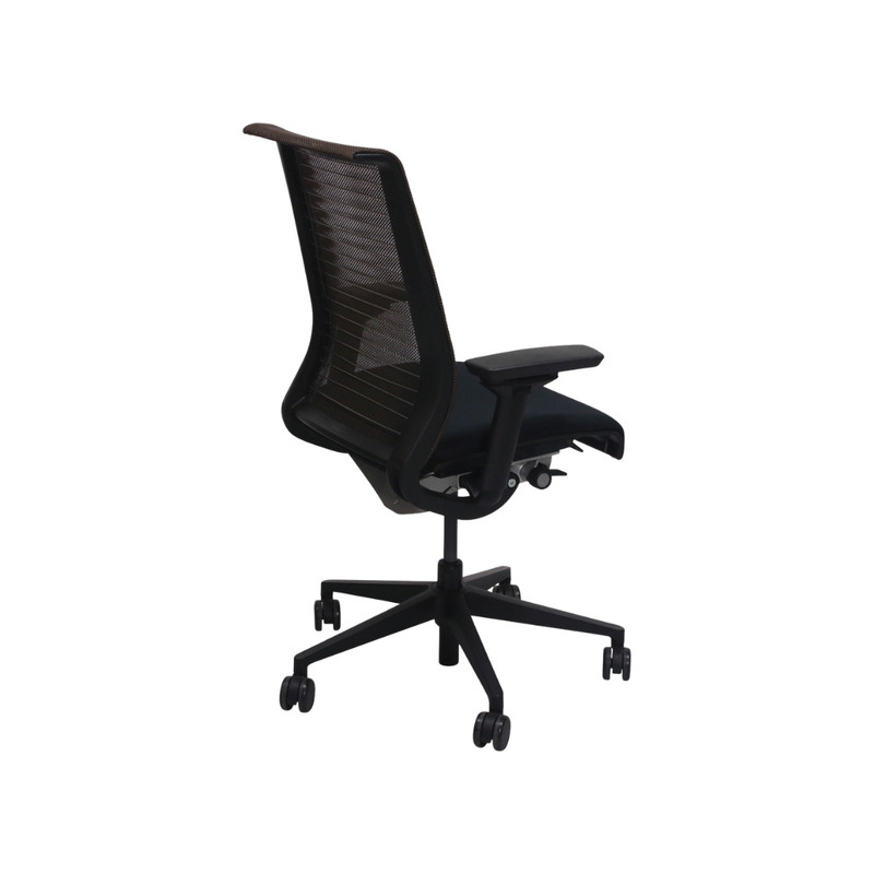 Think Used Root Beer Mesh Back Task Chair - Thumbnail 2