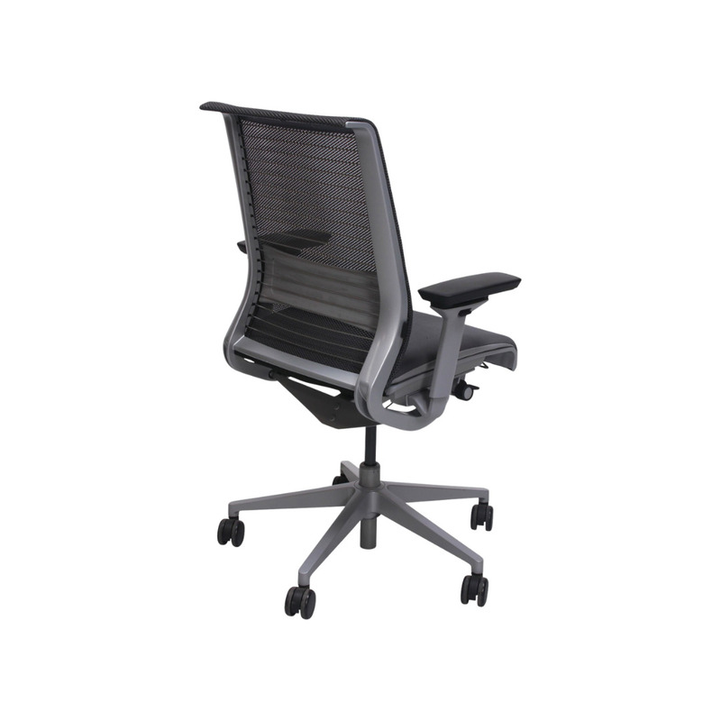 Think Used Task Chair w Platinum Frame - Thumbnail 2