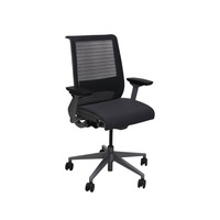 Think Used Task Chair w Platinum Frame