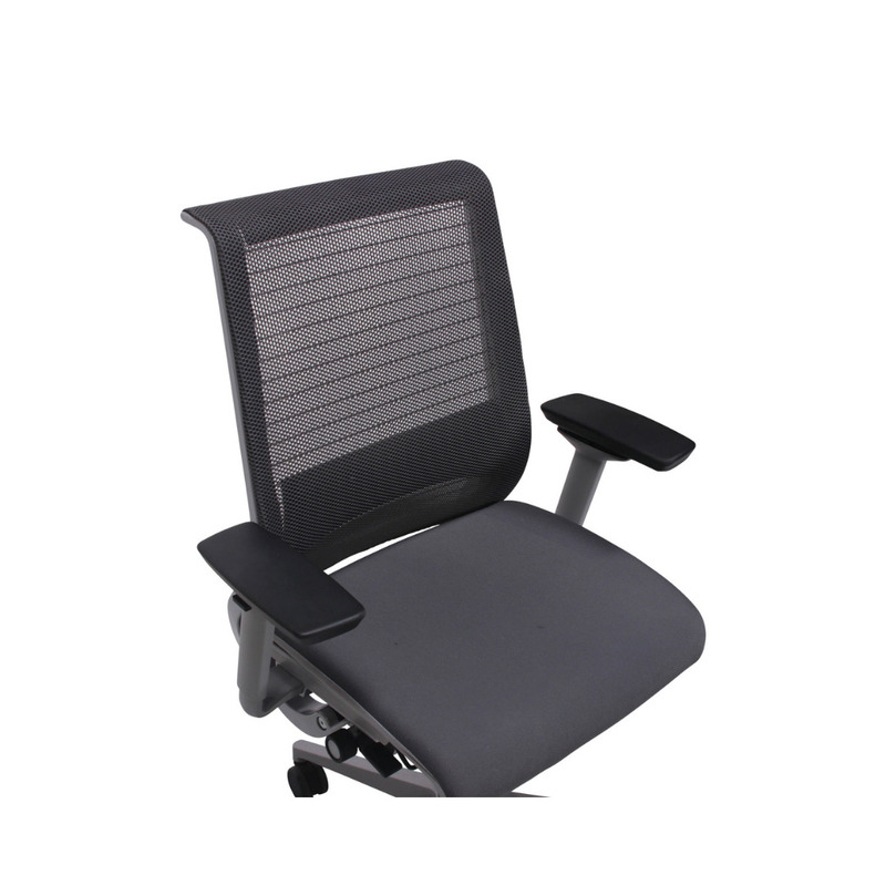 Think Used Task Chair w Platinum Frame - Thumbnail 4