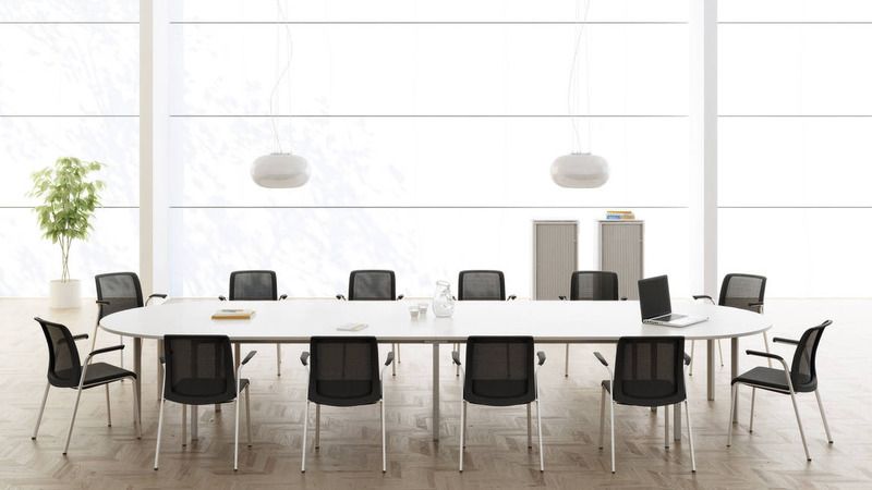 Steelcase Eastside conference chair, Green (grade B) - Image 1