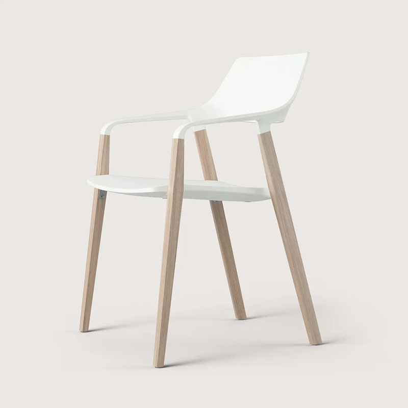 Brunner halm chair 3854/A, Red (grade C) - Image 1