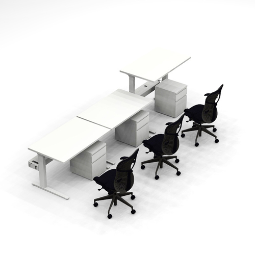 Single Height Adjustable Row of 3 (TA3) - Image 1
