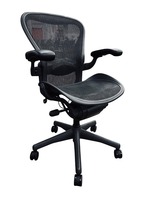 Herman Miller Aeron 'A' Work Chair (Carbon) 3 Tab