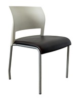 Premium Pre-Owned Steelcase Move Cafe Chair (Ink/Arctic White)