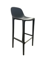 Emeco Broom Bar Height Stool (Dark Grey)