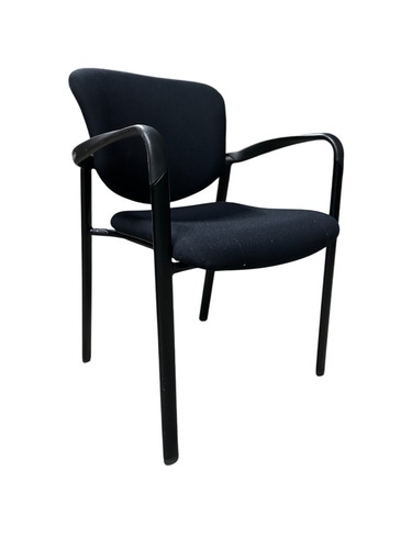 Haworth Improv Side Chair (Black/Black) - Image 1