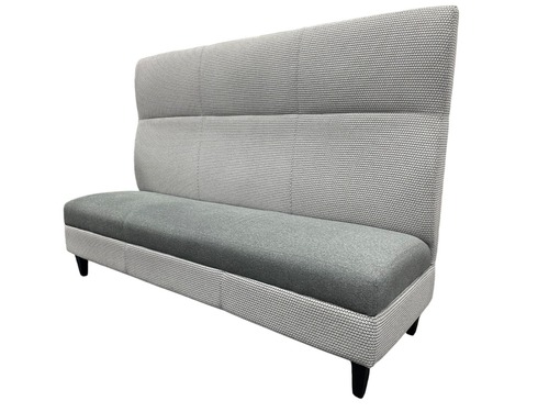 Pre-owned OFS Coact Armless High Back Sofa (Grey/Gray) - Image 1