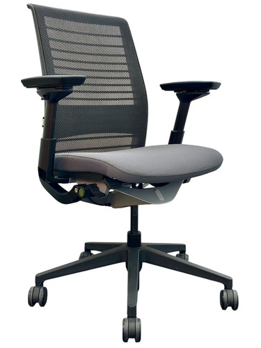 Steelcase Think V2 Task Chair (Graphite/Graphite) - Image 1