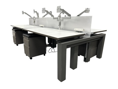 Innovant Height Adjustable Benching Workstaion - Image 1