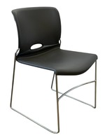 HON Olson High-Density Stacker (Black/Chrome)