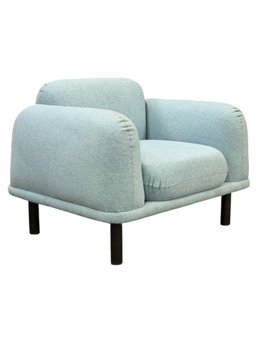 AIS Soft Lounge Club Chair (Smoke Blue) - Image 1