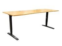 UPLIFT Height Adjustable Desk - 80"W x 30"D
