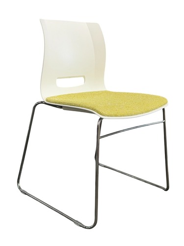 Allermuir Casper Cafe Chair (Seurat/Chrome) - Image 1