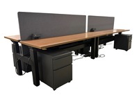 Herman Miller Height Adjustable Benching Station