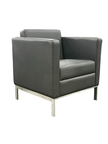 Venlo Lounge Chair by Cumberland (Elmo Rustical 91089 Leather) - Image 1