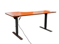 NKV Office Height Adjustable Electric Standing Desk - 66"W x 30"