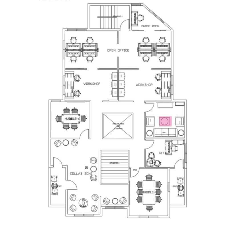Parallon Square Coffee Table - Thumbnail 2