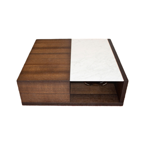 Custom-Made Square Coffee Table - Image 1