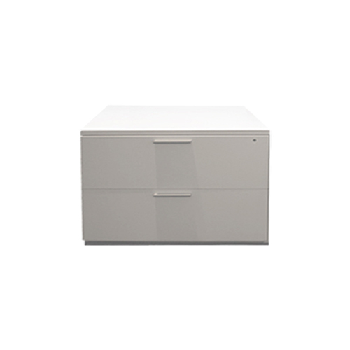 2-Drawer (21"W) Lateral File with Common Top (42"W) - Image 1
