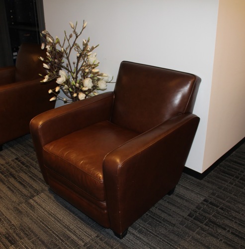 Leather Club Chair - Thumbnail 2